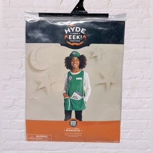 Hyde and Eek barista Halloween Costume one size adult or child OSFM